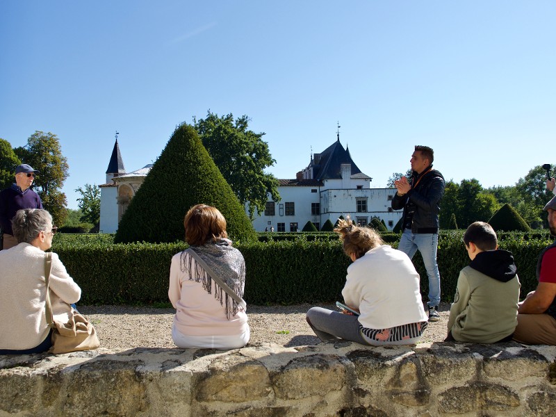 Visite guidée des jardins © Jean-Luc Masset