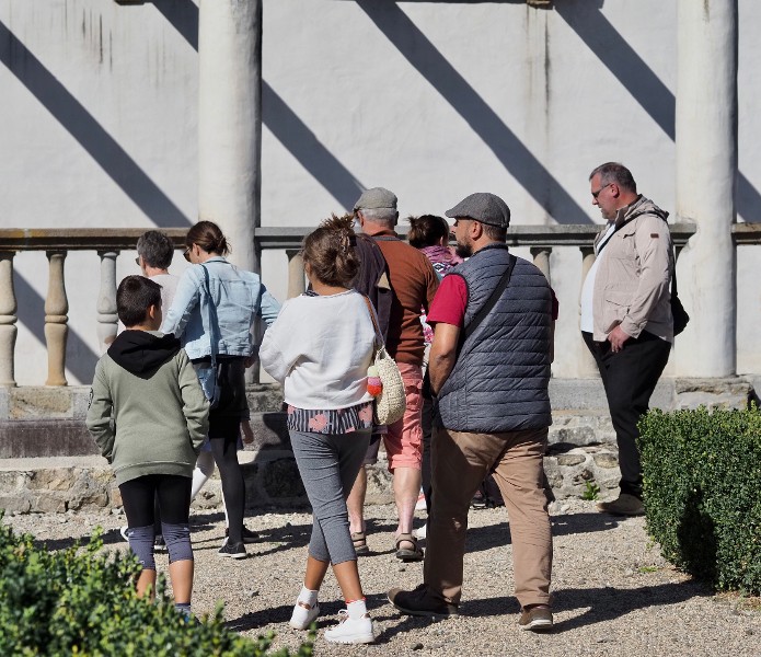 Visite guidée des jardins © Jean-Luc Masset