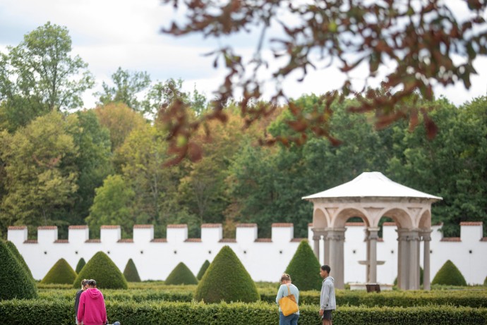 Jardin de verdure - Crédit photo Département de la Loire