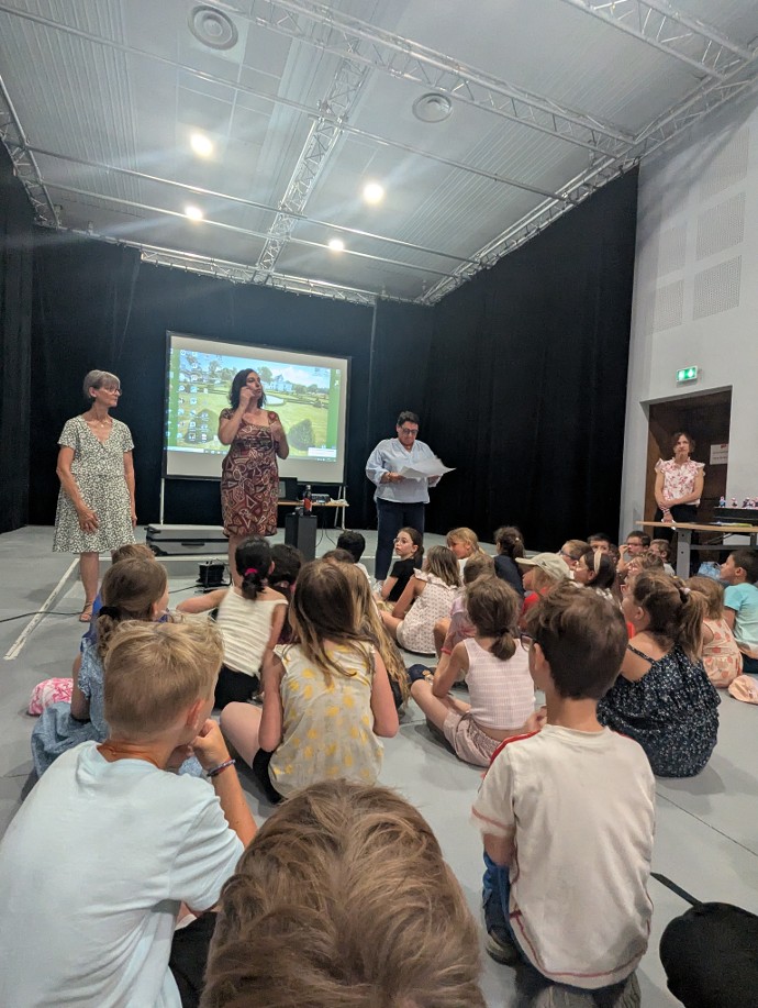 Restitution du projet ADAGE de l'école de Moingt