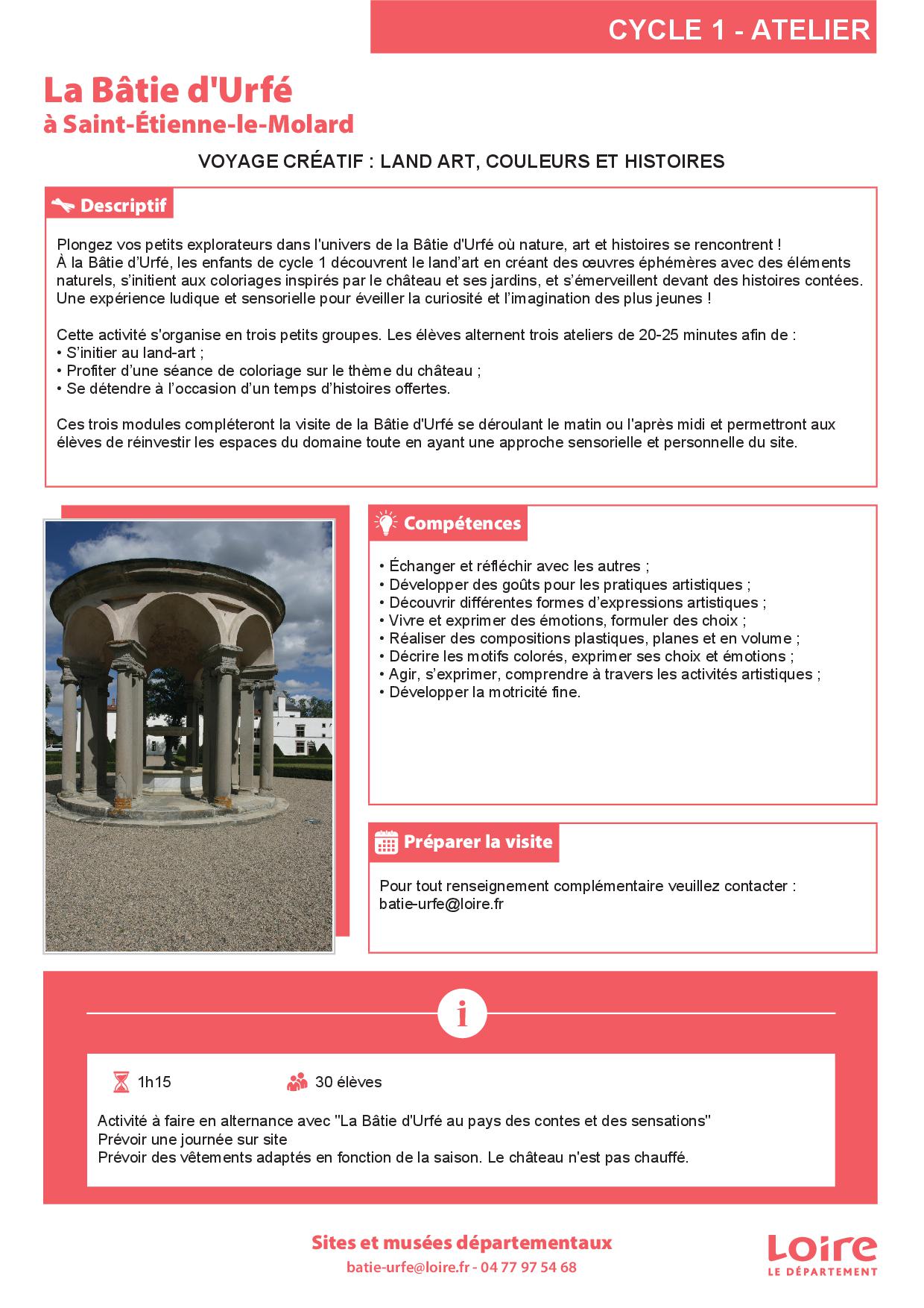 C1 - FICHE ATELIER - VOYAGE CREATIF