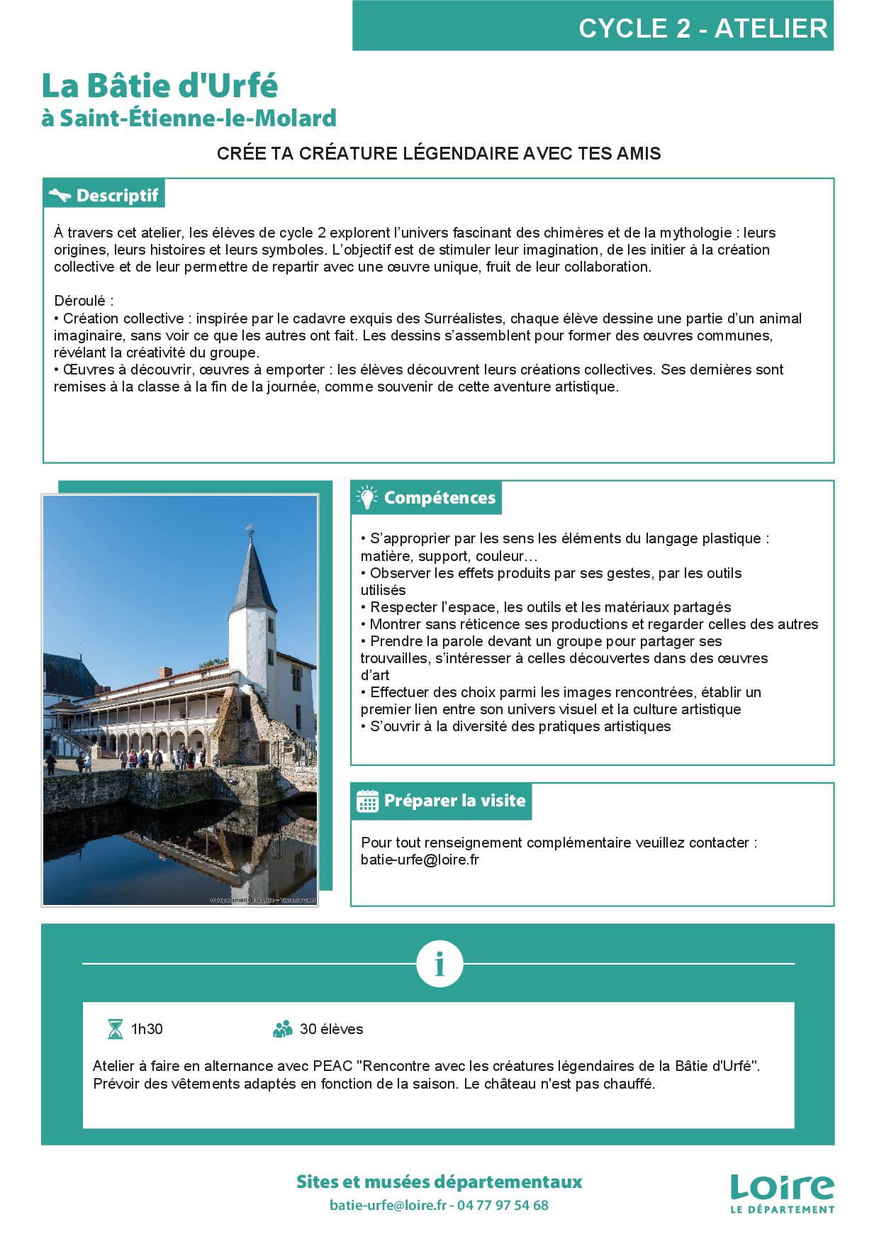 C2 - FICHE ATELIER - CREE TA CREATURE